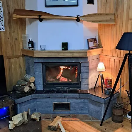 Domek alpejski Dom Na Mazurach Zatoka Leśna *